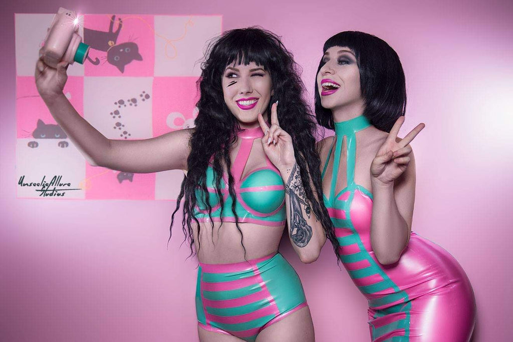 Latex Watermelon Bikini