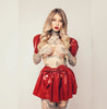 Latex Sabrina Skirt (Reversible)