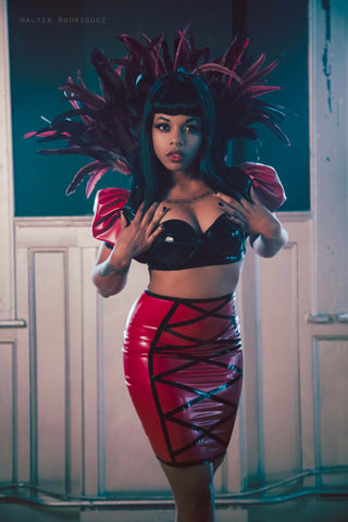 Latex Audrey Skirt