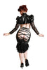 Latex and Lace Morgana Skirt