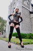 Latex Basic Thigh Highs w/Stirrup Foot