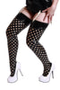 Latex Fishnet Stockings - Tight Grid