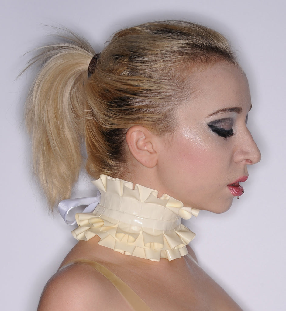 Ruffle choker deals